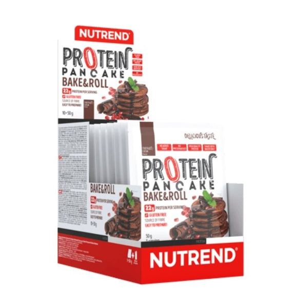 Proteīna pankūku maisījums (10 x 50 g) - Nutrend - Vitamins.lv