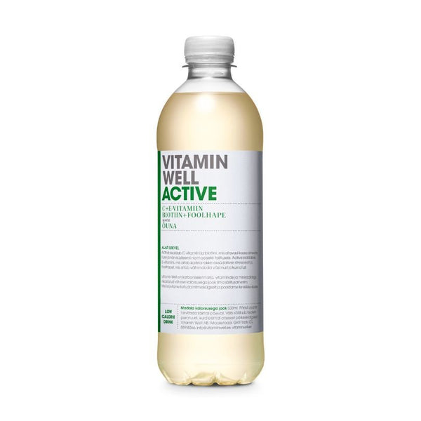 VitaminWell Vitamīnu ūdens (500 ml) - VitaminWell - Vitamins.lv