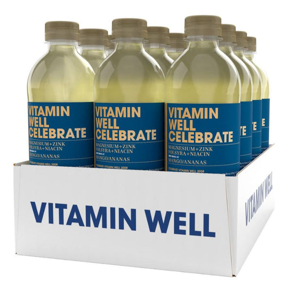 VitaminWell Vitamīnu ūdens (12 x 500 ml) - VitaminWell - Vitamins.lv