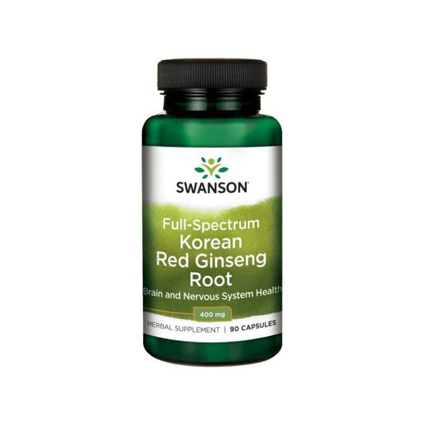 Korejas sarkanā žeņšeņa sakne (90 kapsulas) - Swanson Vitamins - Vitamins.lv