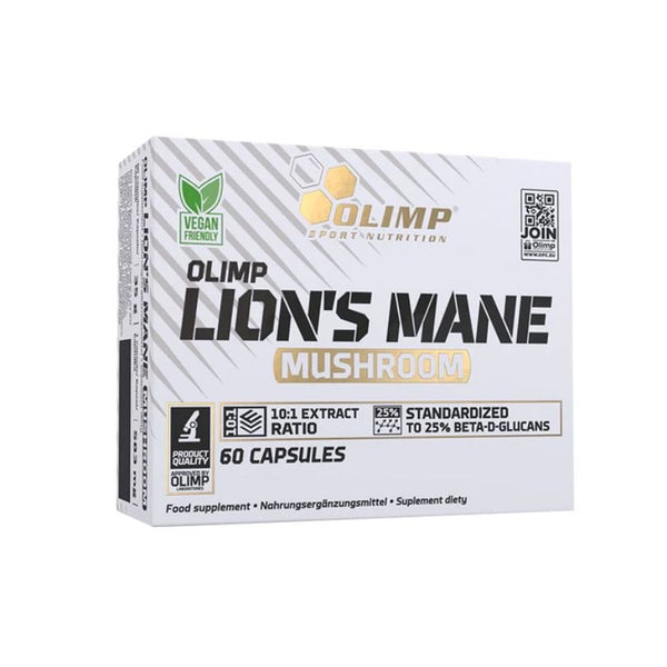 Olimp Lion's Mane (Ežu dižadatene) (60 kapsulas) - Olimp - Vitamins.lv