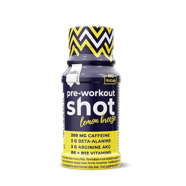 PULS Pre - workout Shot (60 ml) - Puls Nutrition - Vitamins.lv