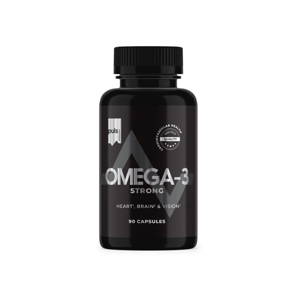 PULS Omega - 3 Strong (90 kapsulas) - Puls Nutrition - Vitamins.lv
