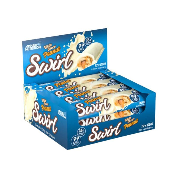 Swirl Duo proteīna batoniņš (12 x 60 g) - Applied Nutrition - Vitamins.lv