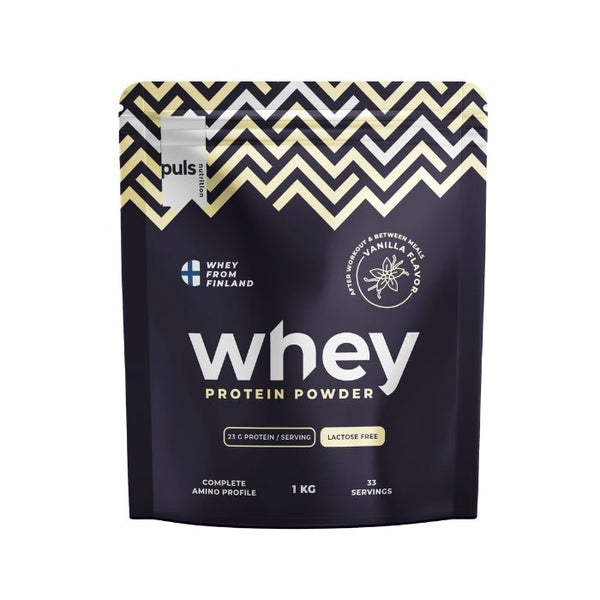 PULS WHEY pulveris bez laktozes (1 kg) - Puls Nutrition - Vitamins.lv