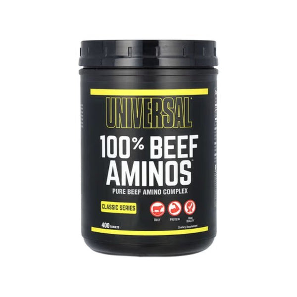 100% Liellopu gaļas aminoskābes (400 tabletes) - Animal - Vitamins.lv