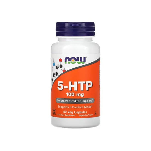 5 - HTP 100 mg (60 kapsulas) - Now Foods - Vitamins.lv
