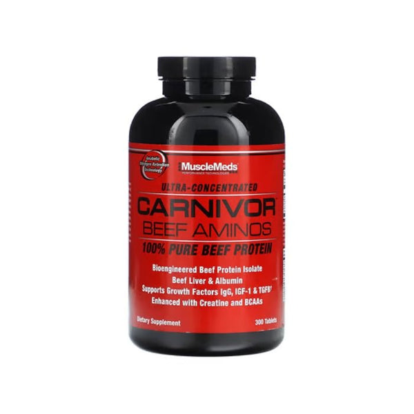 Carnivor Lielopu aminoskābes (300 tabletes) - MuscleMeds - Vitamins.lv
