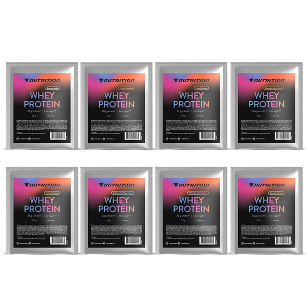 Whey Protein paraugu komplekts (8 x 30 g)