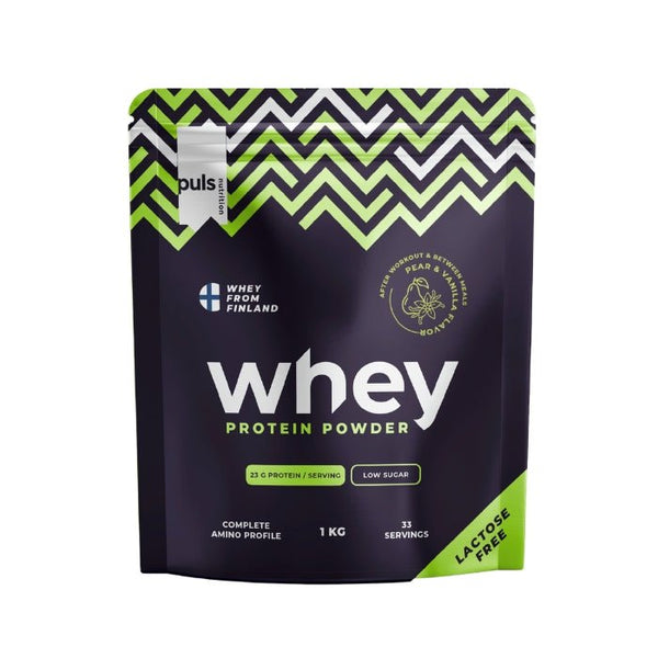 PULS WHEY pulveris bez laktozes (1 kg) - Puls Nutrition - Vitamins.lv