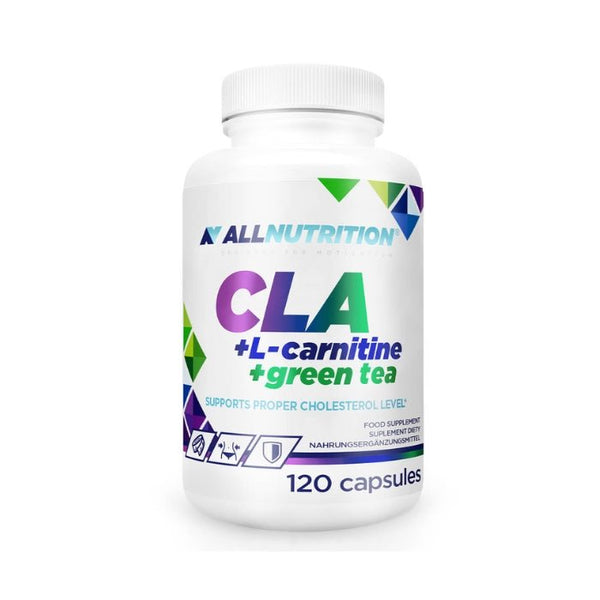 CLA + L - karnitīns + zaļā tēja (120 kapsulas) - All Nutrition - Vitamins.lv