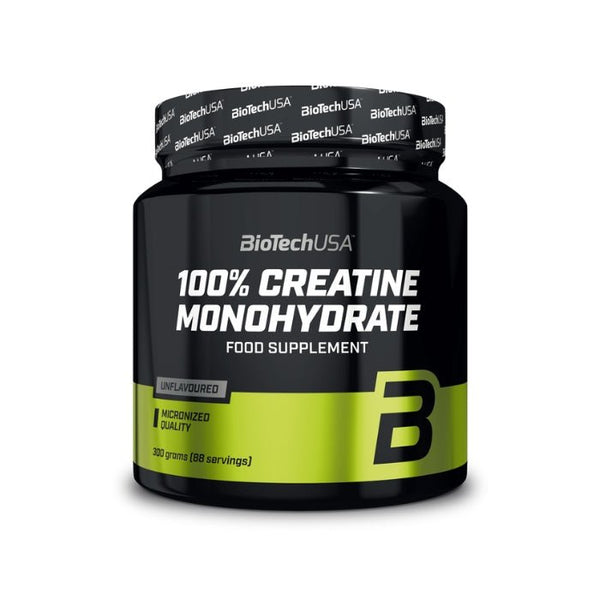 100% Kreatīna monohidrāts (300 g) - BioTechUSA - Vitamins.lv