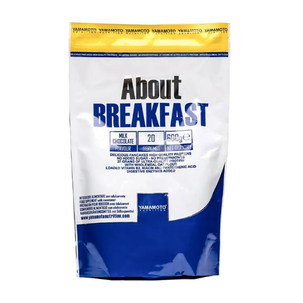 About BREAKFAST Proteīna pankūku maisījums (600 g) - YAMAMOTO NUTRITION - Vitamins.lv