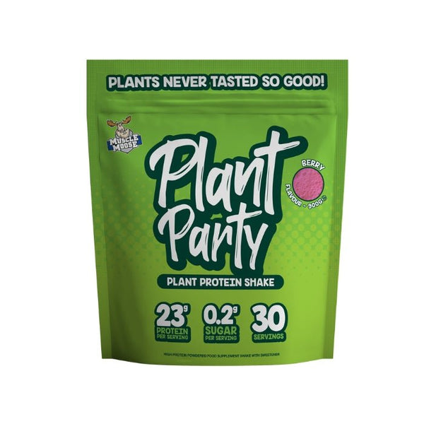 Plant Party proteīna pulveris (900 g) - Muscle Moose - Vitamins.lv