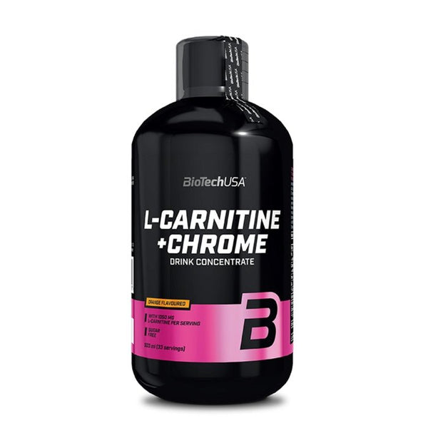 L - karnitīna + hroma koncentrāts (500 ml) - BioTechUSA - Vitamins.lv