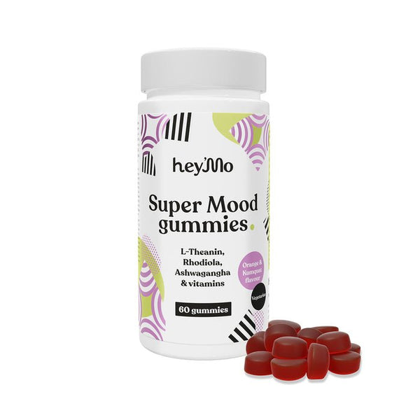 Super Mood gummies (60 košļājamās tabletes) - HeyMo - Vitamins.lv