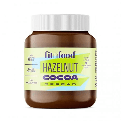 Lazdu riekstu kakao krēms (350 g) - FitnFood - Vitamins.lv