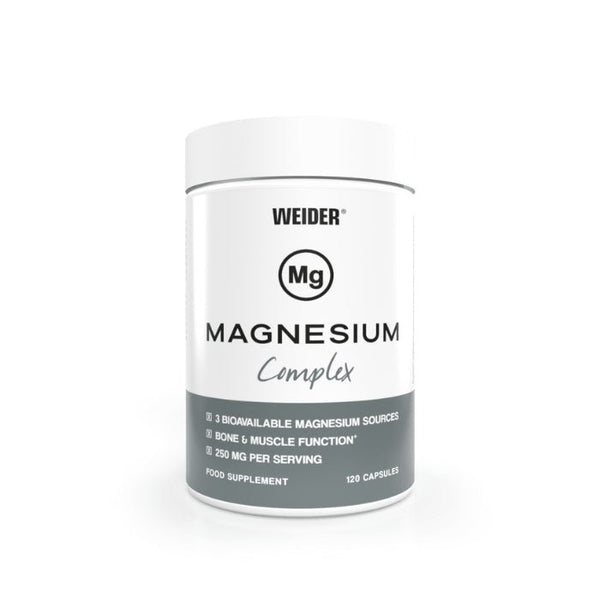 Magnija komplekss (120 kapsulas) - Weider - Vitamins.lv