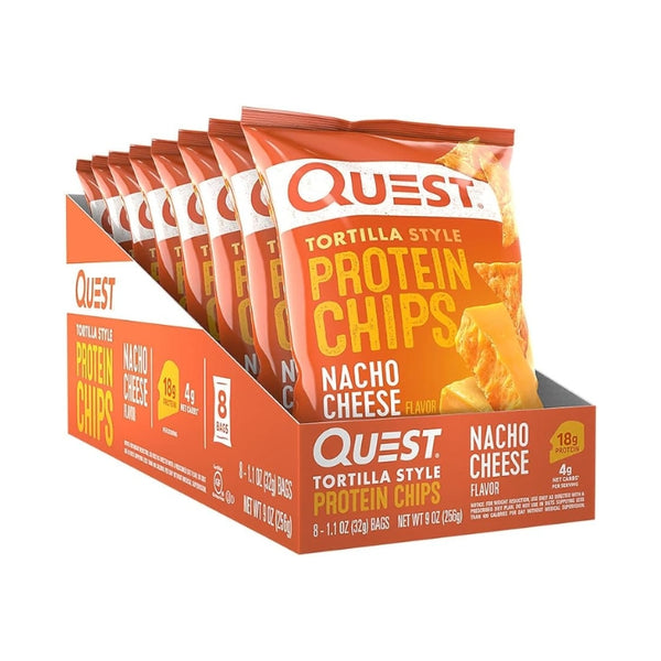 Quest proteiinirikkad tortillakrõpsud (8 x 32 g)