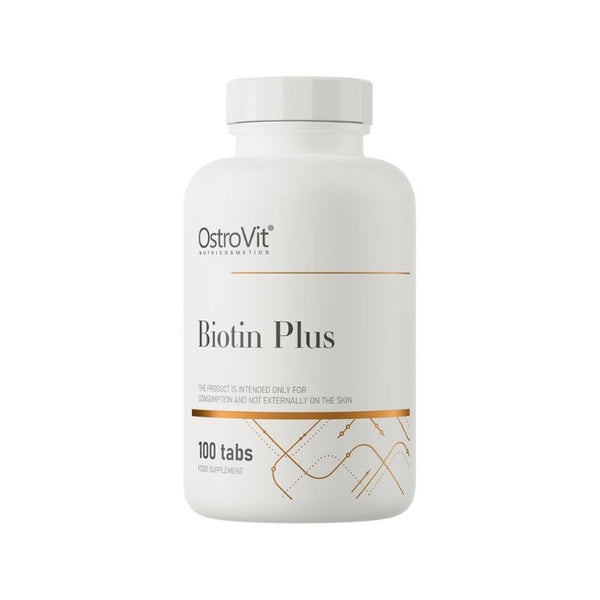 Biotīns Plus (100 tabletes) - OstroVit - Vitamins.lv