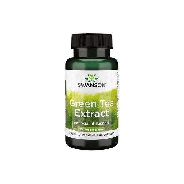 Zaļās tējas ekstrakts (60 kapsulas) - Swanson Vitamins - Vitamins.lv