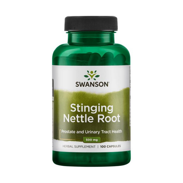 Lielās nātres sakne (100 kapsulas) Swanson Vitamins.