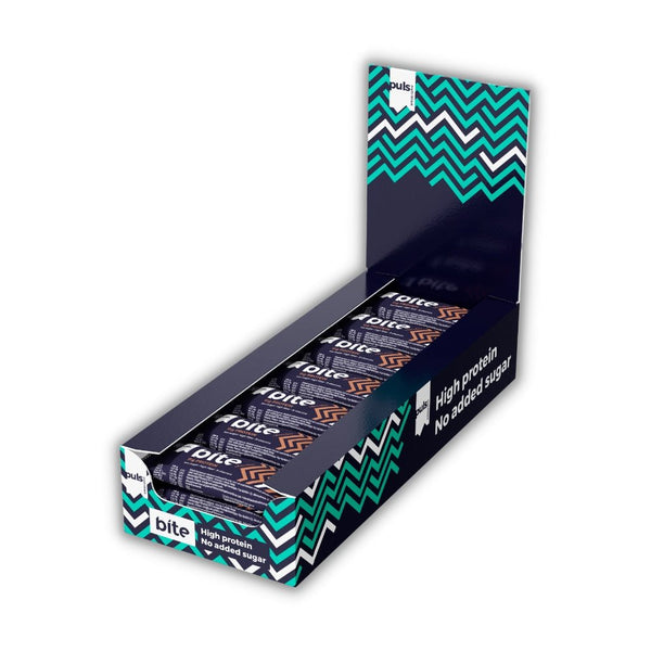 PULS BITE Proteīna batoniņš (24 x 35 g) - Puls Nutrition - Vitamins.lv