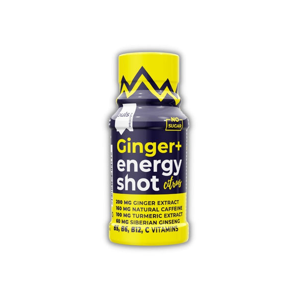 PULS Ginger+ Energy Shot (60 ml) - Puls Nutrition - Vitamins.lv