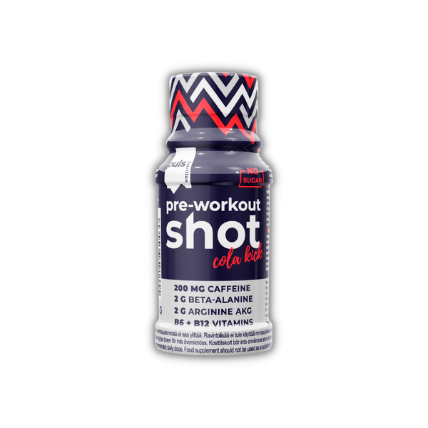 PULS Pre - workout Shot (60 ml) - Puls Nutrition - Vitamins.lv