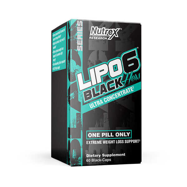 Lipo-6 Black Hers Ultra Concentrate sievietēm (60 kapsulas) Nutrex.