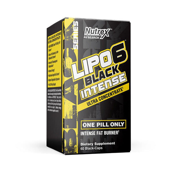 Lipo - 6 Black Intense Ultra Conсentrate (60 kapsulas) - Nutrex - Vitamins.lv