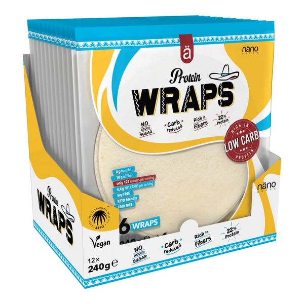 Protein Wraps (12 x 240 g) NanoSupps.