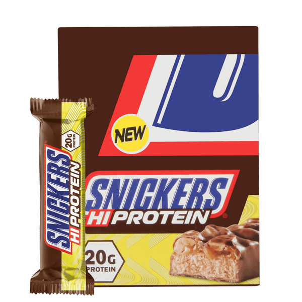 Snickers Hi - Protein batoniņš (12 x 59 g) - Mars - Vitamins.lv