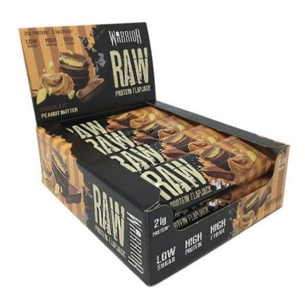Protein Flapjack batoniņš (12 x 75 g) - Warrior - Vitamins.lv