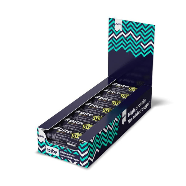 PULS BITE Proteīna batoniņš (24 x 35 g) - Puls Nutrition - Vitamins.lv