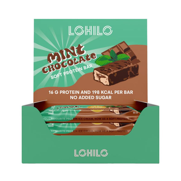 Soft Protein Bar batoniņš (12 x 55 g) - Lohilo - Vitamins.lv