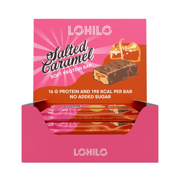 Soft Protein Bar batoniņš (12 x 55 g) - Lohilo - Vitamins.lv