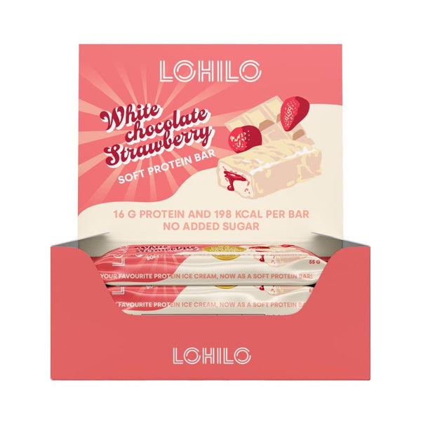 Soft Protein Bar batoniņš (12 x 55 g) - Lohilo - Vitamins.lv