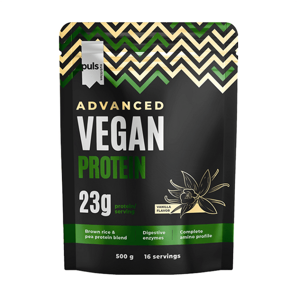 PULS ADVANCED Proteīna pulveris (500 g) - Puls Nutrition - Vitamins.lv