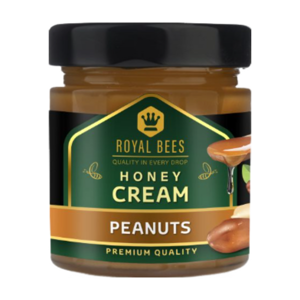 Honey cream with peanuts (250 g)