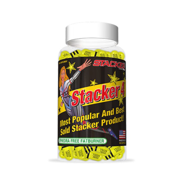 Stacker 4 riebalų deginimo kompleksas (100 kapsulių)