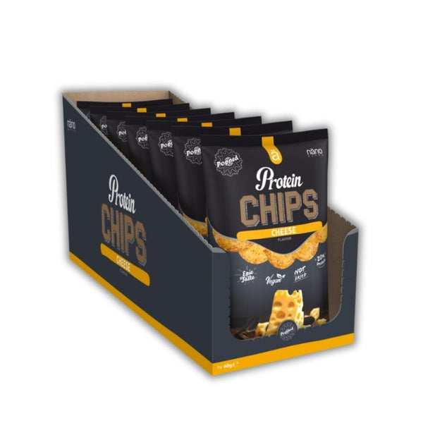 Proteīna čipsi (8 x 40 g) - NanoSupps - Vitamins.lv