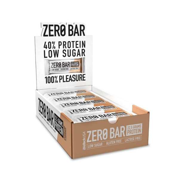 Zero Bar proteīna batoniņš (20 x 50 g) - BioTechUSA - Vitamins.lv