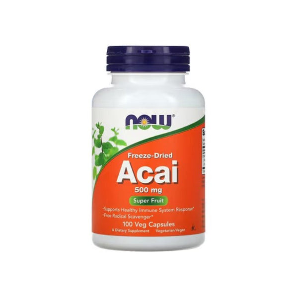Acai 500 mg (100 kapsulas) - Now Foods - Vitamins.lv