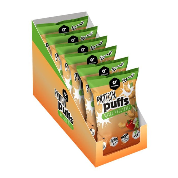 Protein Puffs (6 x 50 g) - GoFitness - Vitamins.lv