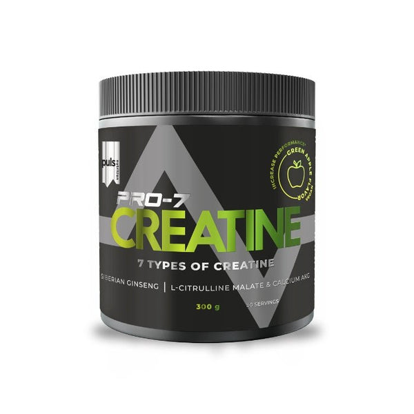 PULS PRO - 7 Kreatīns (300 g) - Puls Nutrition - Vitamins.lv