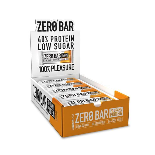 Zero Bar proteīna batoniņš (20 x 50 g) - BioTechUSA - Vitamins.lv