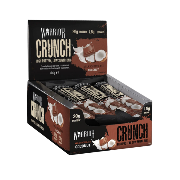 Warrior Crunch Bar proteiinibatoon (12 x 64 g)