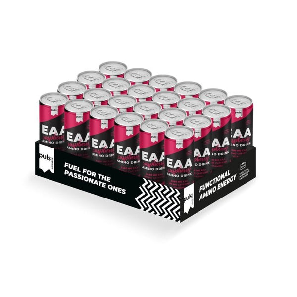 PULS EAA Aminoskābju dzēriens (24 x 330 ml) - Puls Nutrition - Vitamins.lv