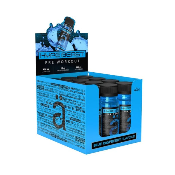 Hype Beast Pre - Workout Shot (12 x 60 ml) - NanoSupps - Vitamins.lv